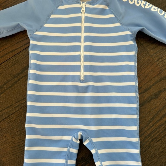 0-3 Month Rugged Butts Rash Guard Swimsuit - Picture 5 of 10